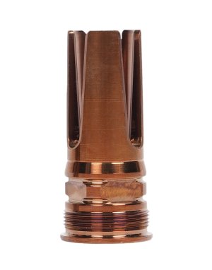 Q ACCFH1/2288.6 Flash Hider 8.6 Blackout Steel 1/2"x28 Threads