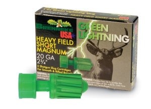 Brenneke Green Lightning Slugs 20 ga. 2 3/4 in. 1 oz. 5 rd.