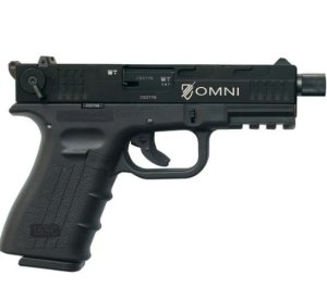 ISSC M22 Omni .22 LR 4.5 In 10-Round Semi-Auto Pistol Black Finish