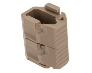Strike Industries ARCMSSAFEXTFDE Angled Grip Flat Dark Earth