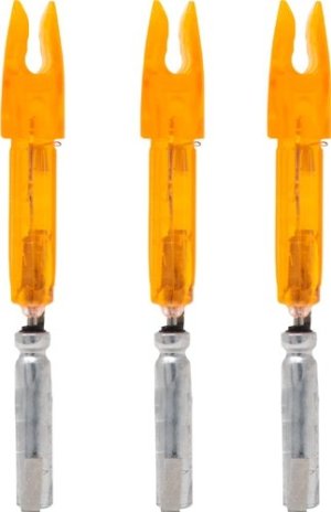 Lumenok X3 Lighted Nocks HD Orange X-Series 3-Pack