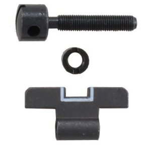Smith & WESSON SIGHT BLADE KIT REAR .126" FOR S&W KLN WHITE OUTLINE