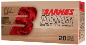 Barnes Pioneer 45 Colt Ammo, 250 Grain, Original Bullet Style, 20 Rounds, Ideal for Hunting