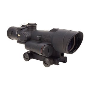 Trijicon ACOG 3.5x35 LED Scope .308 Red Crosshair 8 in Black TA51 Mount