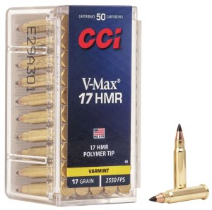 CCI 0049 VMAX 17 HMR 17 Grain Hornady V-Max 50 Per Box