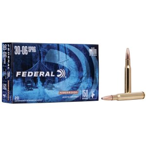 Federal Power-Shok 30-06 Springfield 150 Grain Jacketed Soft Point