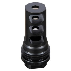 SilencerCo ASR 3-Port Muzzle Brake 7.62mm Black