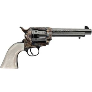 1873 Cattleman Outlaws & Lawmen ''''dalton'''' 45 Colt - 1873 Cattleman Outlaws & Lawmen ''''dalton'''' .45/5.5'''' Engraved