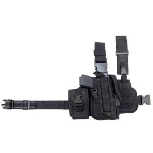 Schreck TDL01BLK Tactical Drop Leg Holster Black