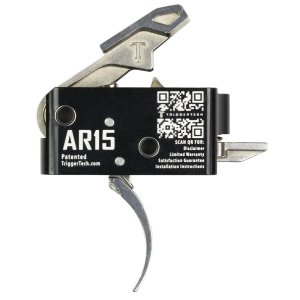 TriggerTech AR0SBS33NNP AR-15 Single-Stage 3lb Stainless Trigger