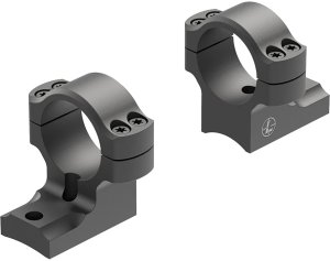 Leupold BackCountry Weatherby Mark V 1" Med Aluminum Scope Mount Matte Black