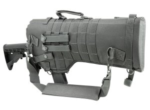 NcSTAR Tactical Urban Gray Rifle Scabbard Padded Carry Sleeve