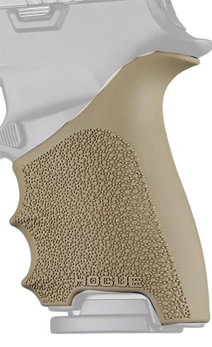 Hogue HandAll Beavertail Grip Sleeve for Sig Sauer P320 Compact FDE