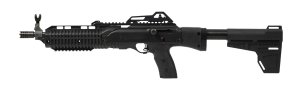 Hi-Point 995PBRACE2XRB 9mm Pistol 20+1 HiViz Sights Threaded Barrel Black