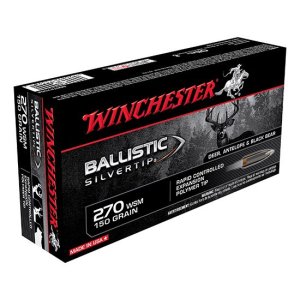 Winchester Sbst2705A 270 Wsm 150 gr Polymer Tip Ammo 20 Rounds