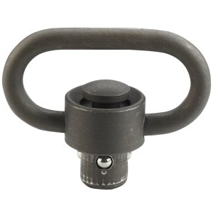 Blackhawk 71SS00BK Heavy Duty Push Button Steel Sling Swivel Black