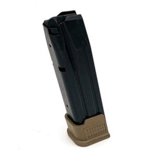 ProMag SIG-A20-FDE 9mm 21-Round Steel Magazine FDE Baseplate Blued