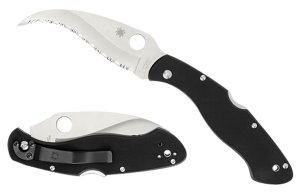 Spyderco C12GS Civilian SL-FS Black G10 Knife VG-10 Blade