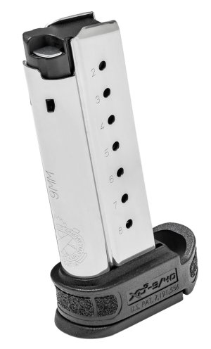 Springfield Armory XD-S Mod2 9mm 9rd Magazine Stainless Steel