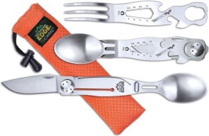 Outdoor Edge ChowPal CPL10C Multitool with Knife & Orange Pouch