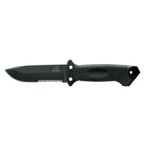 Gerber LMF III Infantry 22-41629 Serrated Fixed Blade Black
