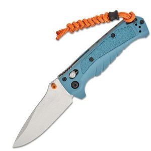 Benchmade 18065 Adira 3.21" CPM MagnaCut Blue Grivory Stonewash Knife