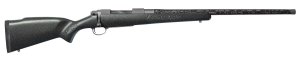 Nosler M48 Mountain Carbon 300 Win Mag, 24" Carbon Fiber Wrapped Barrel, Tungsten Gray Cerakote, Granite Green Stock