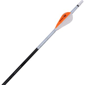 New Archery Products Quikfletch Twister 2 White/Orange 6-Pack