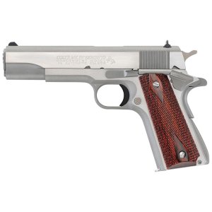 Colt O1070A1CS 1911 Government 45 ACP 5 in Barrel 8+1 Capacity Brushed Stai