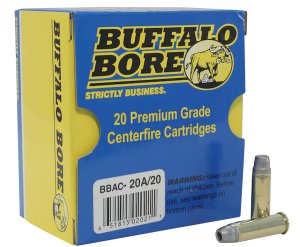 Buffalo Bore 20A20 .38 Special +P 158gr Soft Cast HP Ammo 20 Rounds