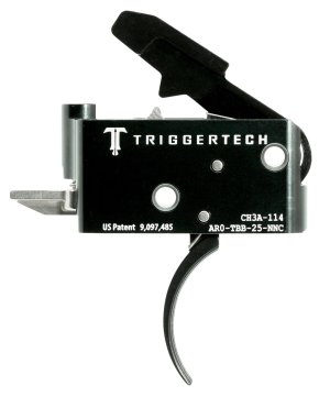 TriggerTech AR15 Adaptable Two Stage Trigger Traditional Curved