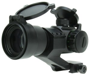 TacFire RD004 1x30mm Red Dot Sight 2MOA Dual-Illuminated Black Anodized