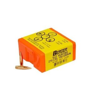 Berger 60-27503 Match Grade .270 Cal 150gr VLD Hunter Bullets 100/Box