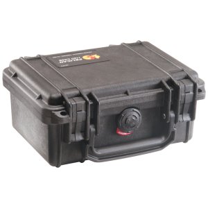 Pelican 1120 Protect Case 7.5"X5"X3" Black Waterproof