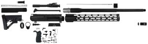 TacFire SSRK65CRDLPK20BN AR Build Kit 6.5 Creedmoor 20" Barrel Nitride
