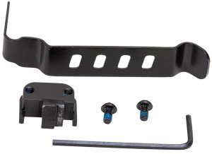 TECHNA XDBA Belt Clip Black Carbon Fiber Ambidextrous for Springfield XD