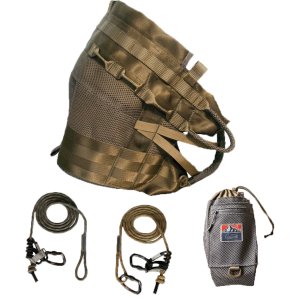 Latitude Lonestar Saddle Kit XL, 35 oz, 300 lbs, 4 in webbing, Airflow Padd