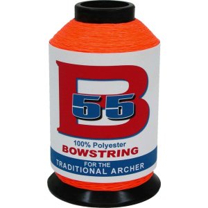 BCY B55 Bowstring Material Neon Orange 1/4 lb.
