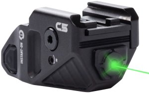 Viridian 9300024 C5 Black Green Laser 515-532nM 100 Yards Day/Night