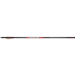 Black Eagle Carnivore Arrows .003 250 Spine 2.5In Shield Cut 6-Pack