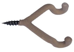DNZ Products HME HMEDAH3 Dual Accessory Hook Steel 3-Pack