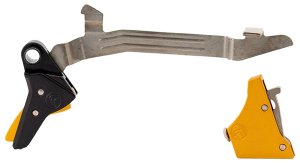 Timney ALPHAGLOCK34GOLD Alpha Competition Trigger 9mm/40 S&W Gold