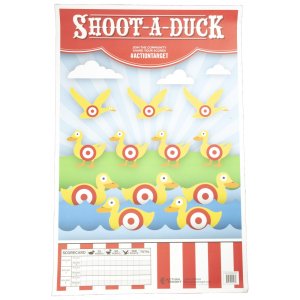 Action Target GSCARDUCK100 Shoot-A-Duck Paper Target 23"x35" 100 Pack