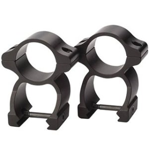 Traditions Performance Firearms See Thru Scope Rings 1 Inch Blued A1367