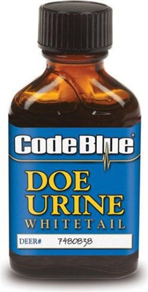 Code Blue OA1004 Doe Urine Deer Attractant 1 oz. Bottle