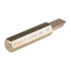 Brownells Dovetail Rear Sight Drift Punch .480" Base Width Brass