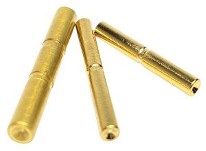 Cross Armory CRG5PSGD Gold Dimpled 3 Pin Set for Glock Gen5 Steel