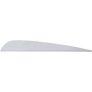 AAE Trad Vanes TRAD40WH50 White 4" 50 Pack High-Performance Archery