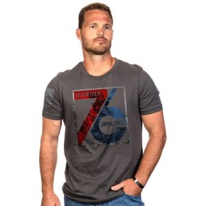 NINE LINE APPAREL SEVSIX-TS-HEAVYMETAL-S Cotton Graphic T-Shirt
