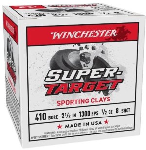 Winchester Target .410 Bore 2-1/2 In 1/2 oz #8 250 Rounds
